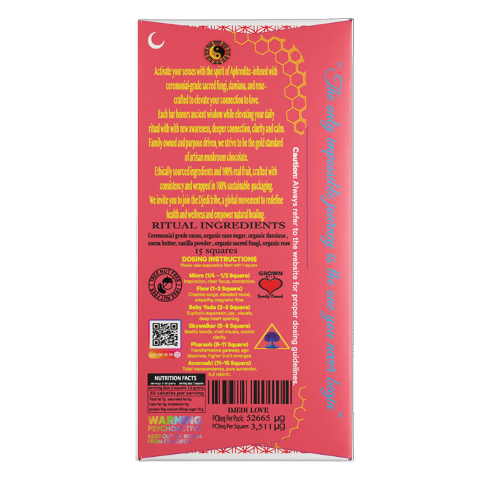 Aphrodisiac Mushroom Chocolate Love Bar - Image 2