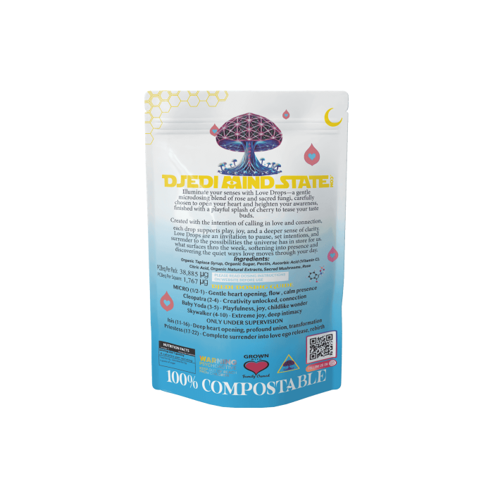 Love Drop Microdose Magic Mushroom Gummies - Image 2