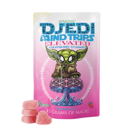 Strawberry Elevated Vegan Magic Mushroom Gummies